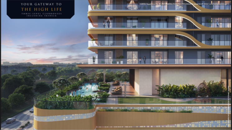 Living Room, trevoc-royal-residences 4 Bedroom 3380 Sq.Ft. Apartment In Sector 56 Gurgaon 8478396