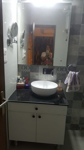 Bathroom in 3 BHK Apartment at Shiv Shankar Society, Sector 51 – for Rent