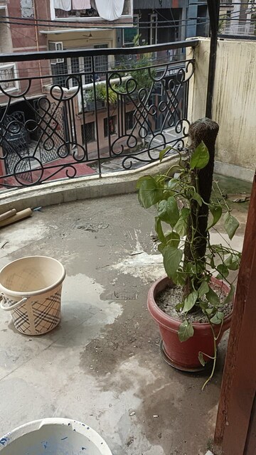 Balcony in 3 BHK Builder Floor at Greater Kailash I – for Rent