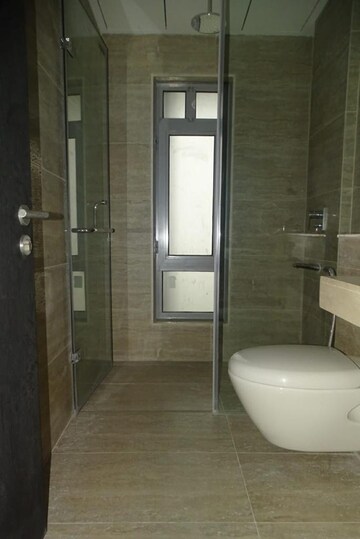 Bathroom in 3 BHK Apartment at Oberoi Realty Esquire, Goregaon East – for Rent