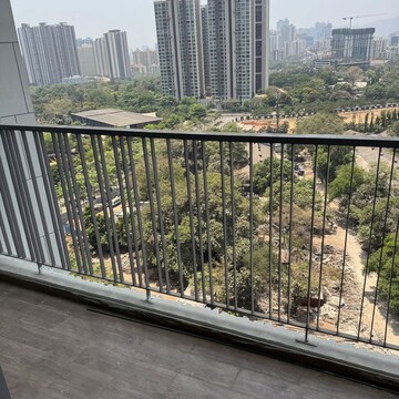 Balcony in 3 BHK Apartment at Kalpataru Immensa, Kolshet Industrial Area – for Sale