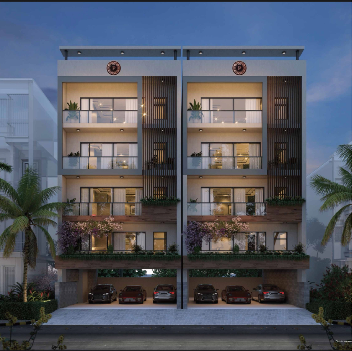 3.5 BHK + Study Room Apartment For Sale in JMS The Nation