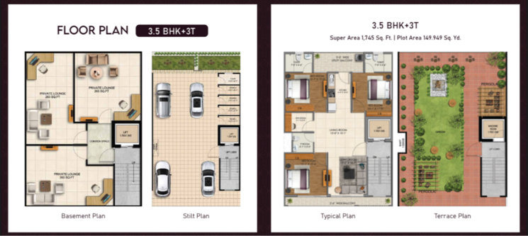 Balcony, jms-the-nation 3.5 Bedroom 1745 Sq.Ft. Apartment In Sector 95 Gurgaon 8478600