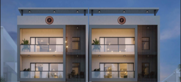 Living Room in 3.5 BHK Apartment at JMS The Nation, Sector 95 – for Sale