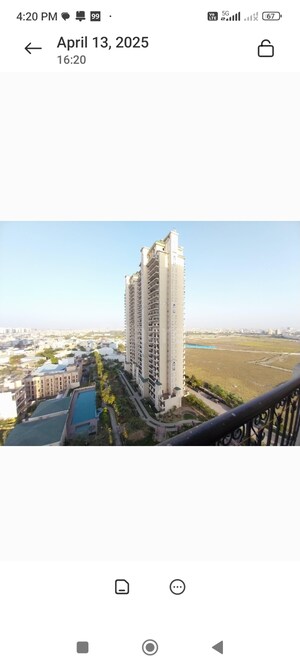 Living Room in 4 BHK Apartment at ATS Triumph, Sector 104 – for Sale