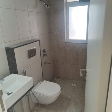Bathroom in 2 BHK Apartment at Paranjape Blue Ridge, Hinjewadi – for Rent