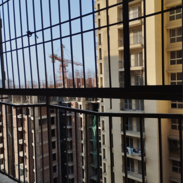 Balcony in 3 BHK Apartment at Aditya City Apartments, Shahpur Bamheta – for Rent