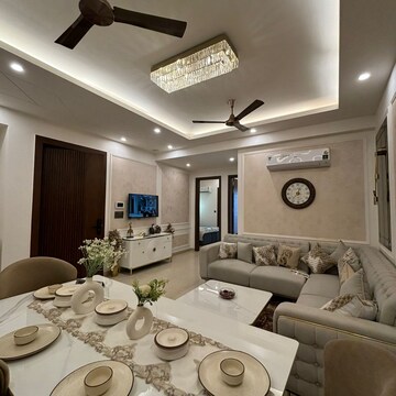 Living Room in 3 BHK Apartment at Smart World Orchard, Sector 61 – for Rent
