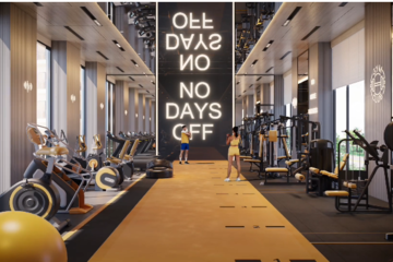 Gym in 3 BHK Apartment at Tech Zone 4 Greater Noida – for Sale