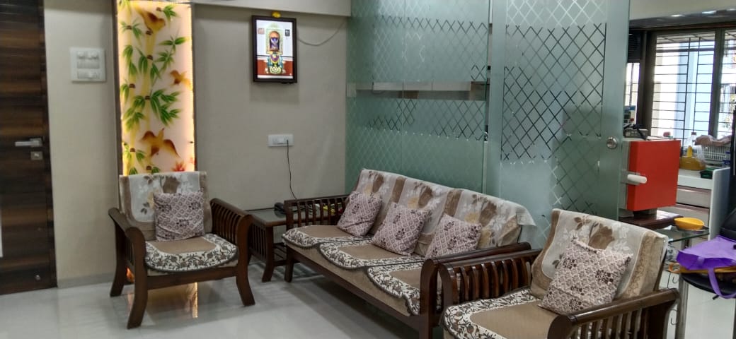 3 BHK + Study Room 865 Sq.Ft. Apartment in Deep CHS Khopat