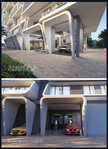 4 BHK Apartment – Exterior View View at Scheme 78 - for Sale