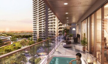 Balcony in 4 BHK Apartment at Smart World The Edition, Sector 66 – for Sale
