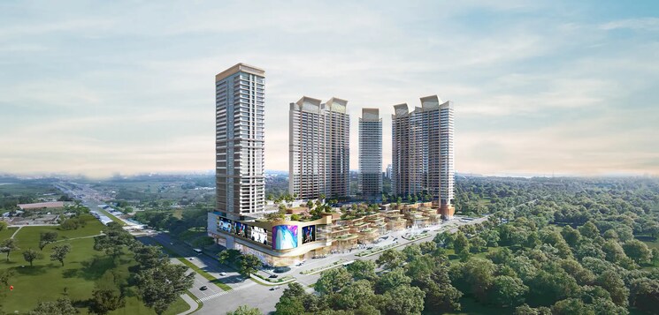 Living Room, m3m-the-cullinan 3 Bedroom 3200 Sq.Ft. Apartment In Sector 94 Noida 8478767