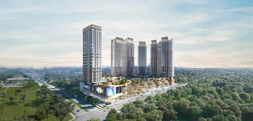 Living Room in 5 BHK Apartment at M3M The Cullinan, Sector 94 – for Sale