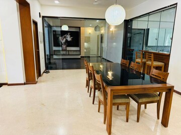 Living Room in 4 BHK Apartment at Ambli Road – for Rent