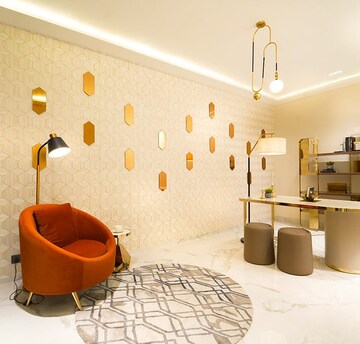 Building Lobby in 2.5 BHK Apartment at Smart World Gems, Sector 89 – for Sale