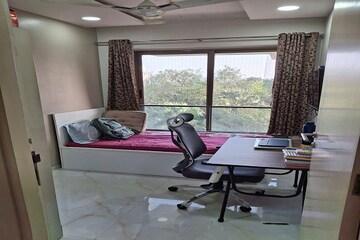 Study Room in 3.5 BHK Apartment at The Wadhwa The Address Vista, Ghatkopar West – for Sale