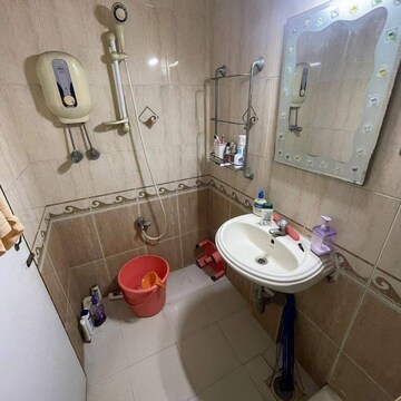 Bathroom in 3 BHK Apartment at Flying Kite, Jaydev Singh Nagar – for Rent