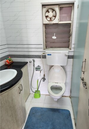 Bathroom in 2 BHK Apartment at Nancy Towers, Wanowrie – for Sale