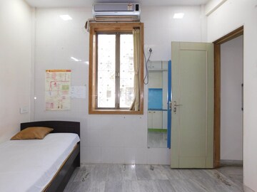Master Bedroom in 2 BHK Apartment at Brothers CHS, Mahim – for Rent