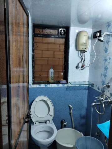 Bathroom in 2 BHK Apartment at Cliff End CHS, Andheri East – for Rent