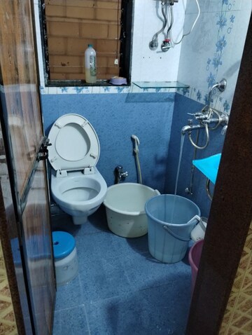 Bathroom in 2 BHK Apartment at Cliff End CHS, Andheri East – for Rent