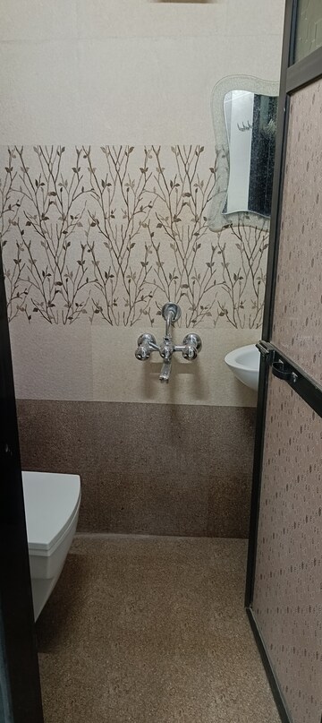 Bathroom in 2 BHK Apartment at Anita Nagar Chs, Kandivali East – for Rent