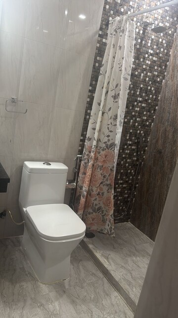 Bathroom in 3 BHK Apartment at Vasant Kunj – for Rent