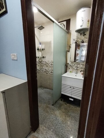 Bathroom in 2 BHK Apartment at Sadh Nagar – for Sale