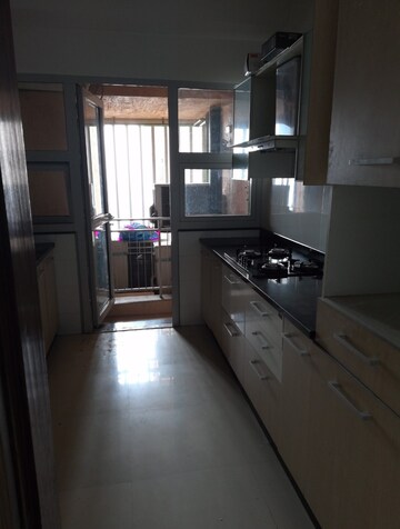 Kitchen in 3 BHK Apartment at DB Orchid Woods, Goregaon East – for Rent