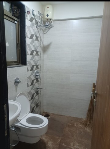 Bathroom in 1 BHK Apartment at Gokuldham Complex, Goregaon East – for Rent