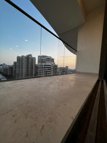 Balcony in 3 BHK Apartment at The Park Residency Andheri, Andheri West – for Rent