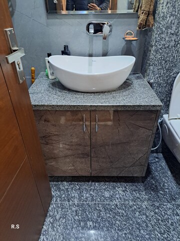 Bathroom in 2 BHK Builder Floor at Malviya Nagar – for Rent