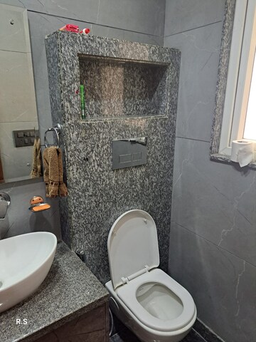 Bathroom in 2 BHK Builder Floor at Malviya Nagar – for Rent