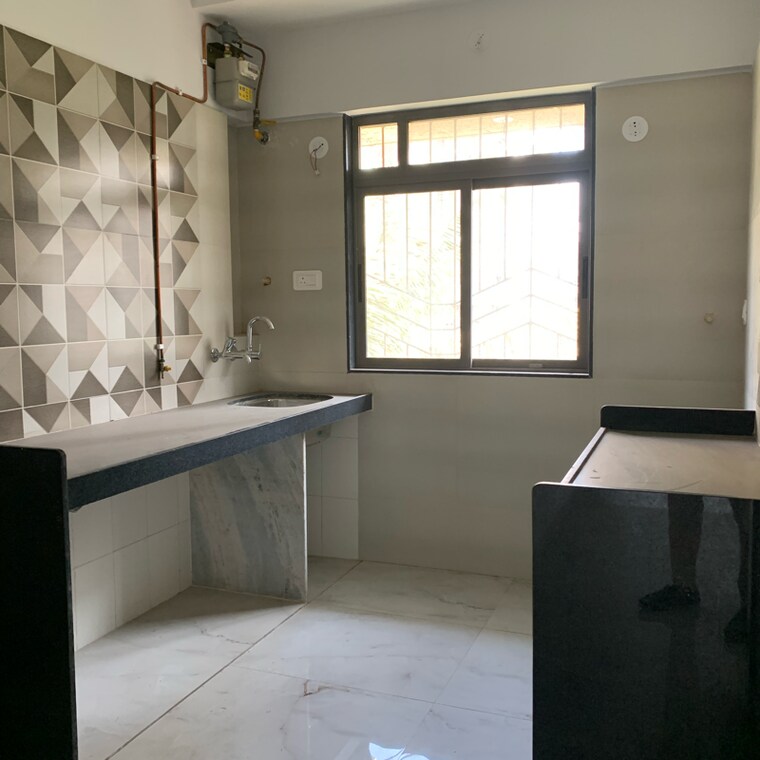 Kitchen, kastur park 2 Bedroom 624 Sq.Ft. Apartment In Kastur Park Mumbai 8479343