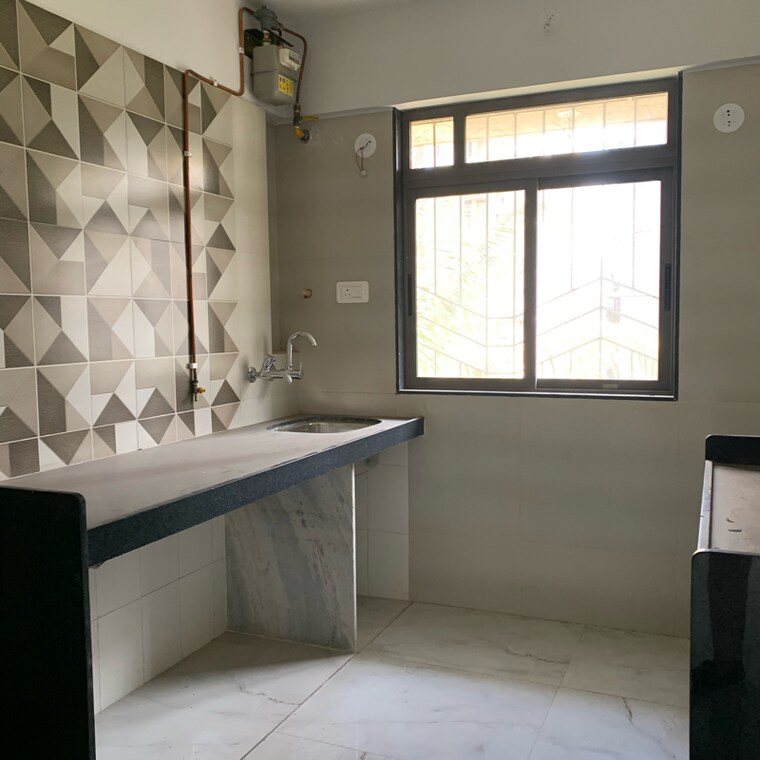 Kitchen, kastur park 2 Bedroom 624 Sq.Ft. Apartment In Kastur Park Mumbai 8479343