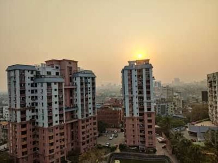 Living Room, sunflower-garden 2 Bedroom 1115 Sq.Ft. Apartment In Topsia Kolkata 8479707