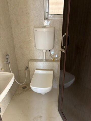 Bathroom in 1 BHK Apartment at KIPL Morya, Kasarvadavali – for Rent