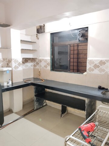 Kitchen in 1 BHK Apartment at Mahape – for Rent