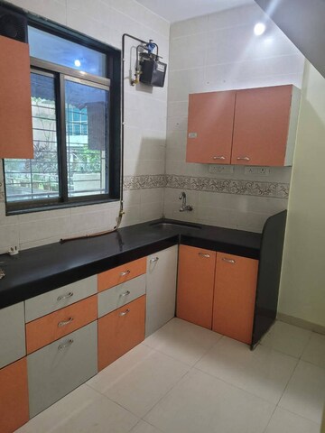 Kitchen in 1 BHK Apartment at Haware Panchavati, Ghansoli – for Rent