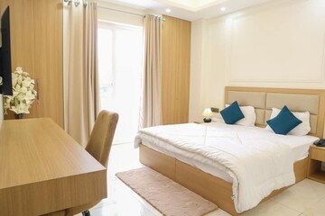 Bedroom in 3 BHK Apartment at Emaar MGF Emerald Hills, Sector 65 – for Rent