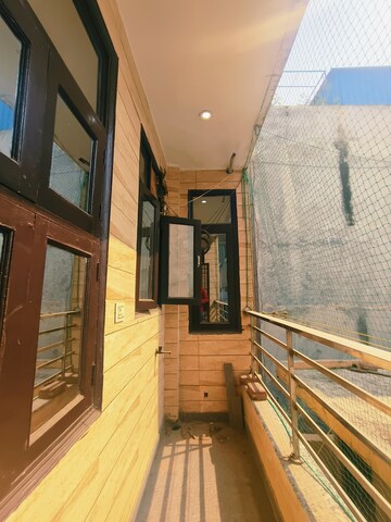 Balcony in 2 BHK Builder Floor at Dwarka Mor – for Rent