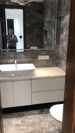 3 BHK Builder Floor – Exterior View View at Sarvapriya Vihar - for Sale