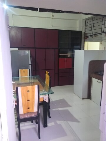 Kitchen in 3 BHK Apartment at Usha Swapna, Prabhat Road – for Rent