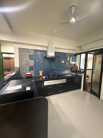Kitchen in 3 BHK Apartment at Satellite – for Rent
