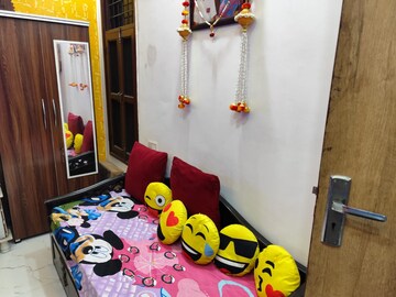 Bedroom in 2.5 BHK Apartment at SVP Gulmohur Residency, Indrapuram – for Sale