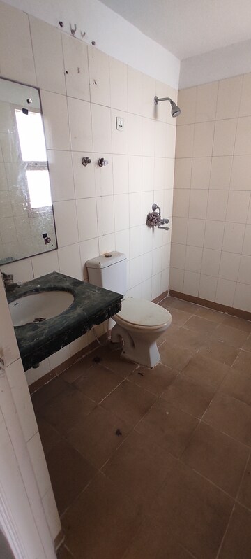 Bathroom in 3 BHK Apartment at Shiv Sai Ozone Park, Sector 86 – for Rent