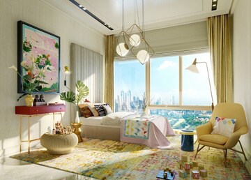 Master Bedroom in 3 BHK Apartment at Piramal Mahalaxmi North Tower, Mahalaxmi – for Sale