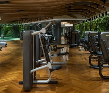 Gym in 3 BHK Apartment at Lodha World Crest, Worli – for Rent