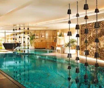Swimming Pool in 3 BHK Apartment at Lodha World Crest, Worli – for Rent